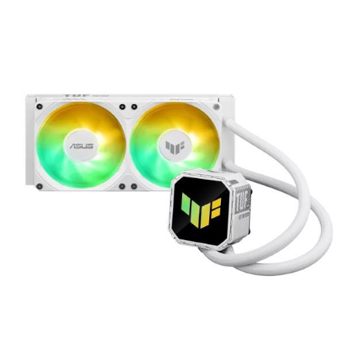 ASUS TUF GAMING LC III 240 ARGB WHITE EDITION DISSIPATORE A LIQUIDO DUAL FAN BIANCO
